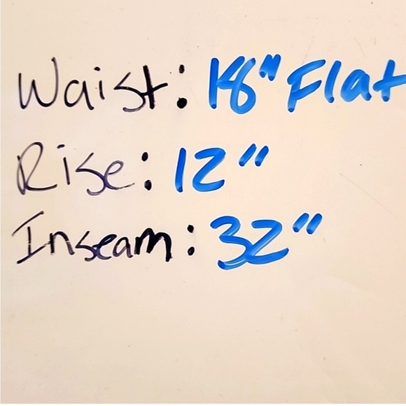 Judy‎ Blue White Patch Pocket High Rise Flare Fit Button Fly Jeans .Size 18W - Picture 9 of 9